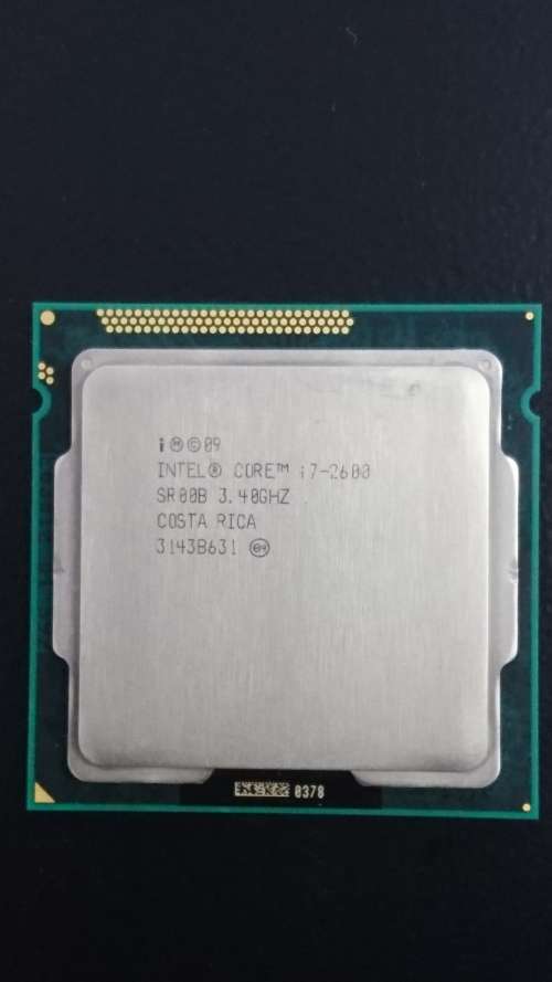 Intel Core i7-2600 Quad Core Processor 3.4GHz  (LGA1155) with Intel fan