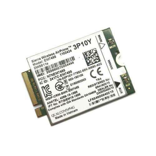 Dell DW5811e Snapdragon X7 LTE 3P10Y Sierra EM7455 Qualcomm WWAN Cards F4A3 (LTE / 4G)