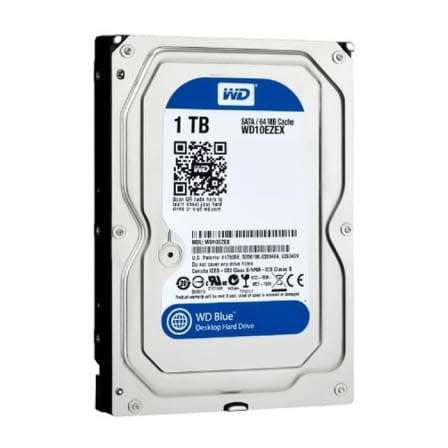 Western Digital Blue 1TB SATA 64MB