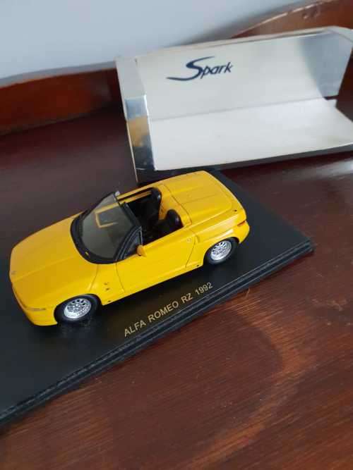 Alfa Romeo Rz 1992 1/43 Spark Rare Yellow S0398