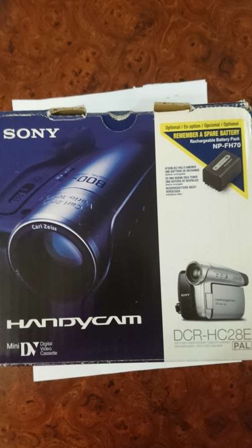 Sony DCR-HC28 MiniDV Handycam Tape Camcorder with 20x Optical Zoom - Vintage Collectors