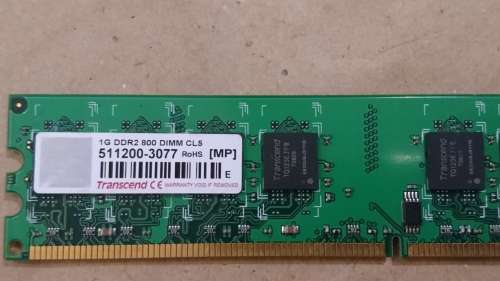 Transcend 1GB DDR2-800 240-pin DIMM CL5