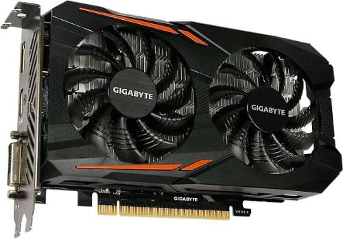 Gigabyte GeForce GTX 1050 Ti GV-N105TOC-4GD OC 4GB GDDR5 128-bit PCI-E 3.0 Desktop Graphics Card