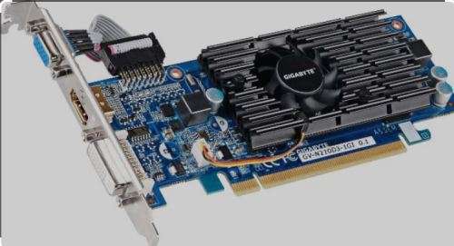 Gigabyte GV-N210D3 1GB GDDR3 Graphics Card