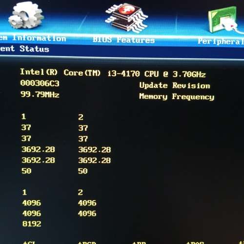 Intel i3-4170 3.7Ghz with Gigabyte GA-B85M-HD3  mainboard with 8GB DDR3 Memory with FacePlate