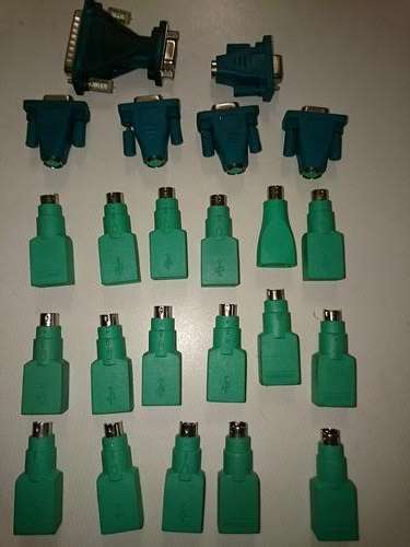 PS2 TO USB AND SERIAL TO PS2 CONVERTERS BUNDLE - NO RESERVE