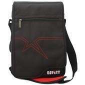 Soviet Vertical 11.6" Messenger Bag - Red & Black