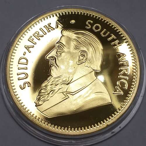 Krugerrand 1oz 1967 REPLICA: NOT real gold!