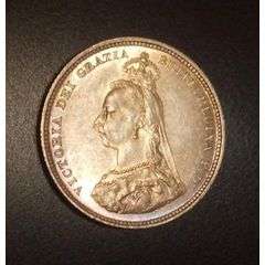 RARE Great Britain 1887 1/ PROOF CV R2500+ Mintage 1089 only