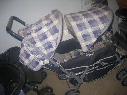Baby Bus Twin Pram