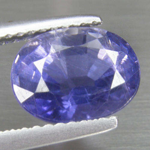 2.65 CT. FINE OVAL TANZANITE BLUE NATURAL IOLITE