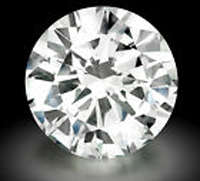 White Round Brilliant Cut 0.045 ct / colour I ( DIAMOND)SI1-VS1