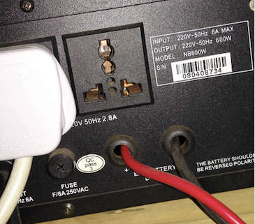 600 Watt Pure Sine Wave inverter/charger