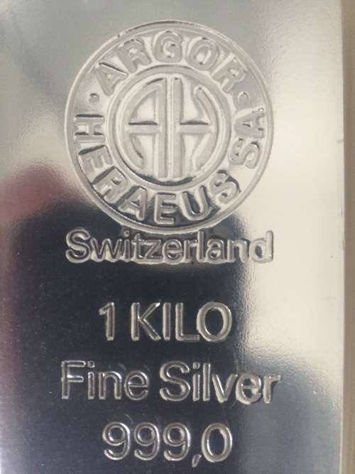 1 kg Fine Silver 999,0