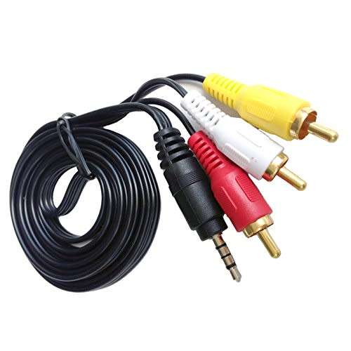 A/V Composite Cable - 3.5mm to 3 x RCA