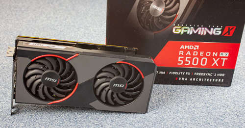 MSI RX5500XT Gaming 8gb