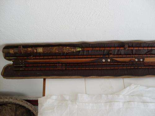 Antique Cane Fly Fishing Rod, WILKES, See Pictures