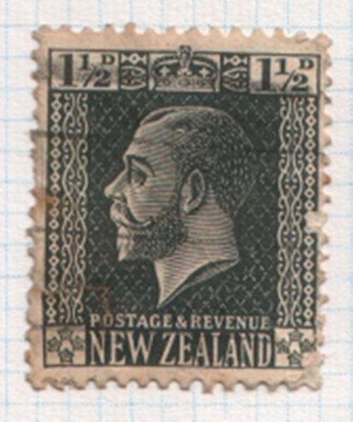 New Zealand KGV 1915