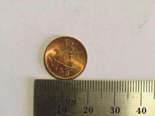 108x 1970, 2nd Decimal 1/2 Cent - Circulated but very good condition