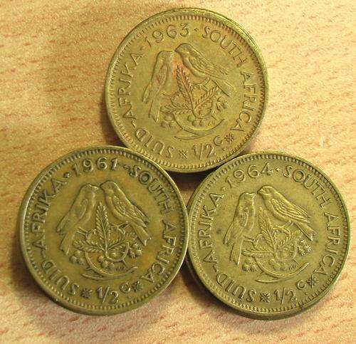 Bulk Sale 1961, '63, '64 First Decimal - Circulated but Good Condition