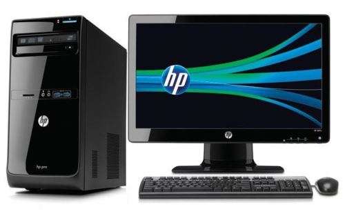 HP PRO 3500 DESKTOP | INTEL CELERON CPU 2GB RAM | 500GB HDD | WIN8 PRO WITH 19" LCD | KB/MOUSE