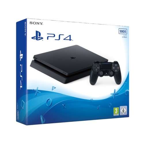 PLAYSTATION 4 500GB SLIM CONSOLE - WARRANTY