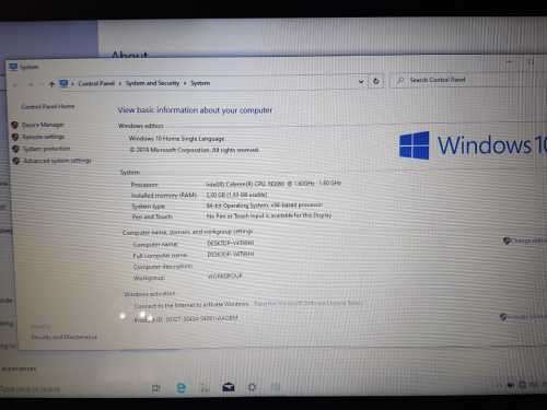 ACER ASPIRE ES 15  | 6TH GEN INTEL CELERON N3060 | 2GB RAM | 500GB HDD | 15.6" LED | WINDOWS 10