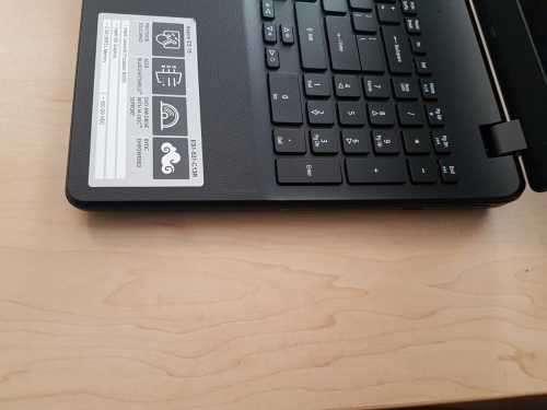 ACER ASPIRE ES 15  | 6TH GEN INTEL CELERON N3060 | 2GB RAM | 500GB HDD | 15.6" LED | WINDOWS 10