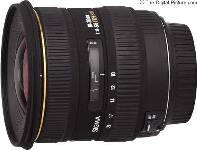 SIGMA 10-20mm f/4-5.6 EX DC HSM LENS FOR NIKON