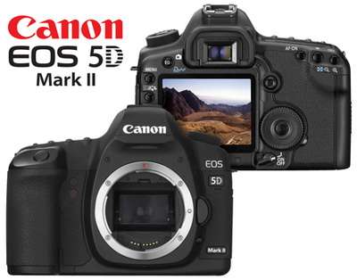 Canon EOS 5D Mark II  21.1 mega-pixel  Full Frame CMOS with 1080p Full-HD (BODY ONLY)