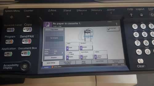 Kyocera Mita KM 2560 - multifunction printer ( B/W ) | Please read