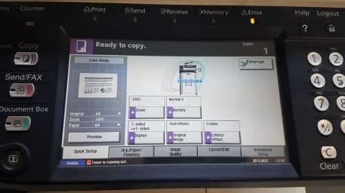 Kyocera Mita KM 2560 - multifunction printer ( B/W ) | Please read