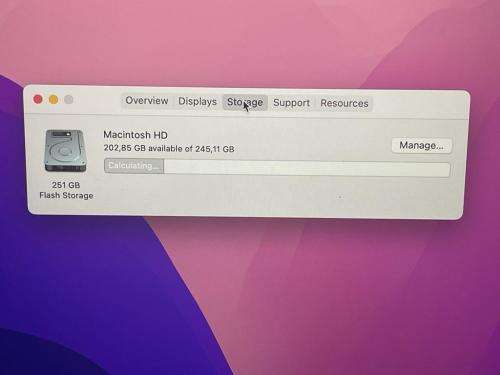 Apple MacBook Air (13-inch 2020) M1 Chip 8 core CPU 7 core GPU 8GB Memory 256GB SSD Space Grey