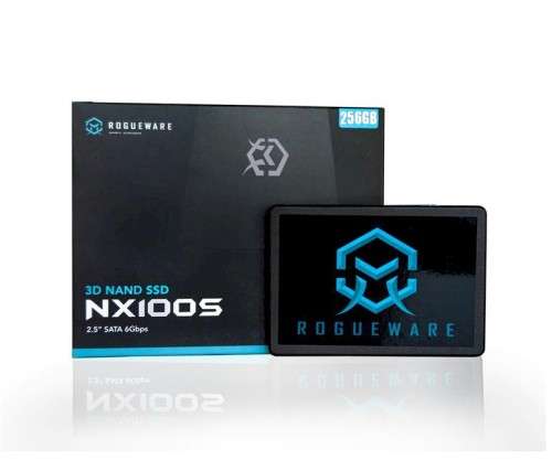 Rogueware NX100S 256GB SATA3 2.5` 3D NAND Solid State Drive