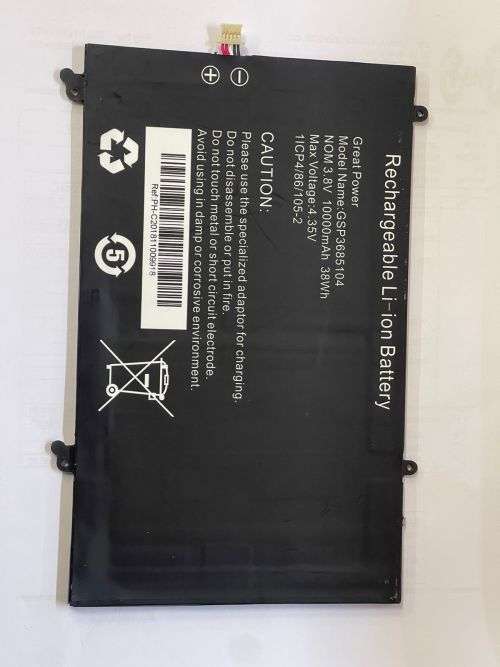 MECER BATTERY | MODEL NAME: GSP3685104 | 10000mAh, 38Wh