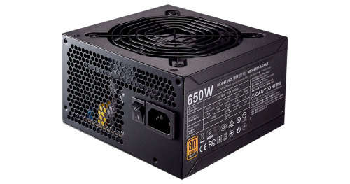 COOLER MASTER MWE BRONZE 650 - 650W ATX POWER SUPPLY 80 PLUS BRONZE