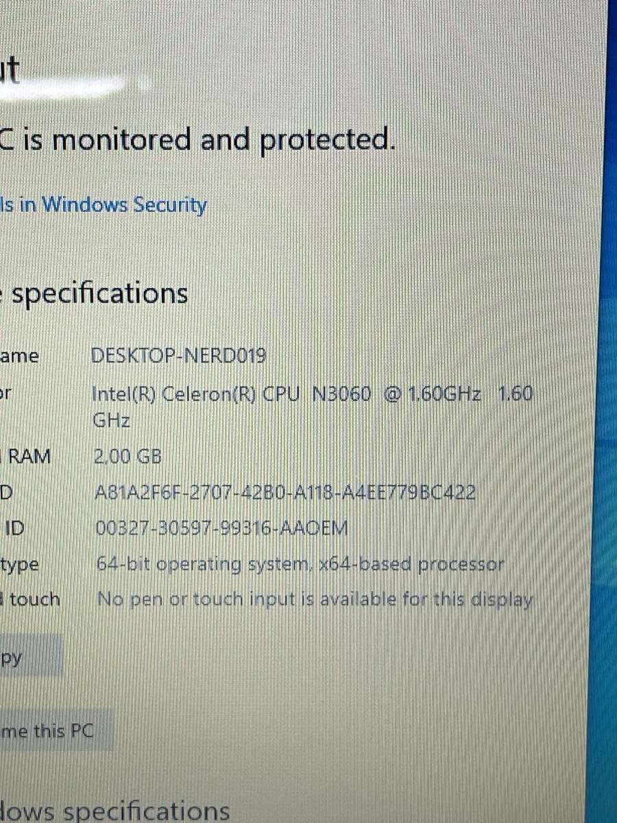 LENOVO  IDEAPAD 110 | 6TH GEN CELERON N3060 | 2GB RAM | 500GB HDD | 15` LED | DVD | WIN10 HOME