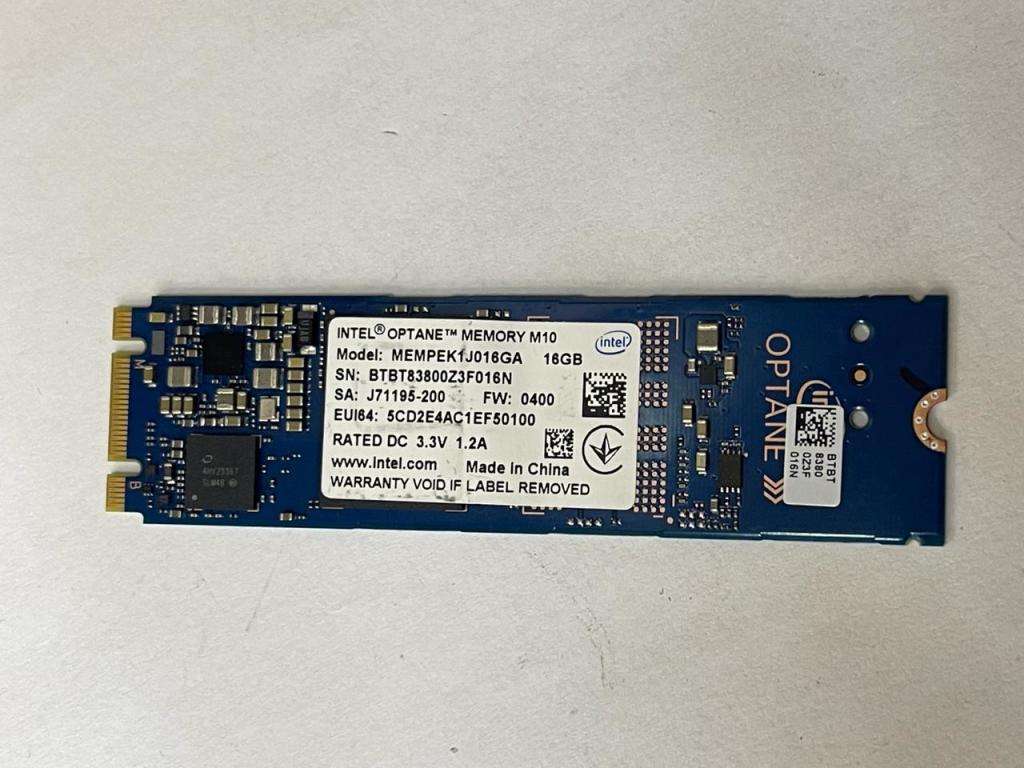 INTEL OPTANE MEMORY M10 16GB M.2