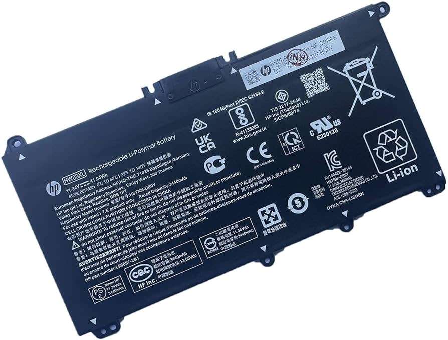 Original HP Laptop 15-dw1xxx 15-dw Series  battery  / 250 G8 / 250 G9 battery (HT03XL)