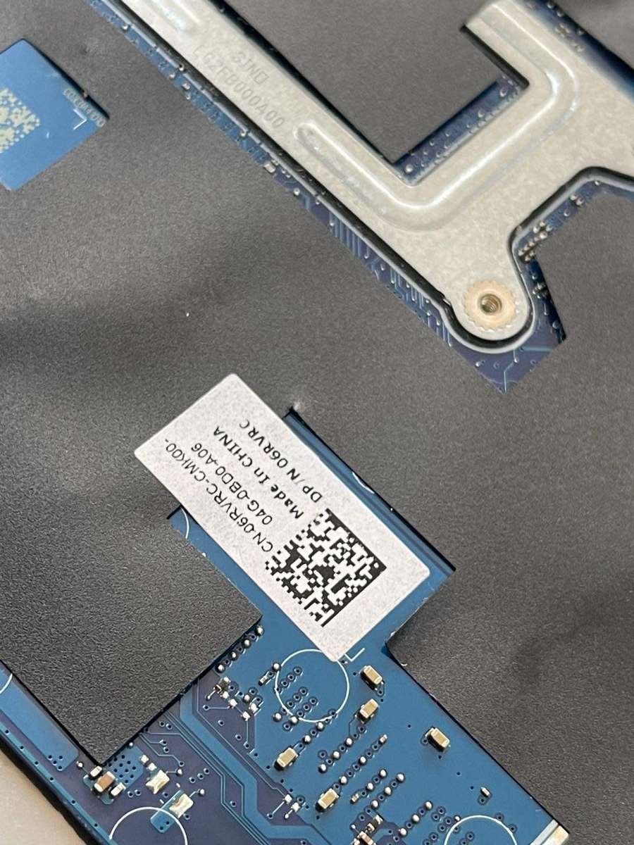 DELL LATITUDE 5400 MOTHERBOARD (INTEL CORE i7-8665 CPU) CN-06RVRC EDC41 LA-G892P SRF9W