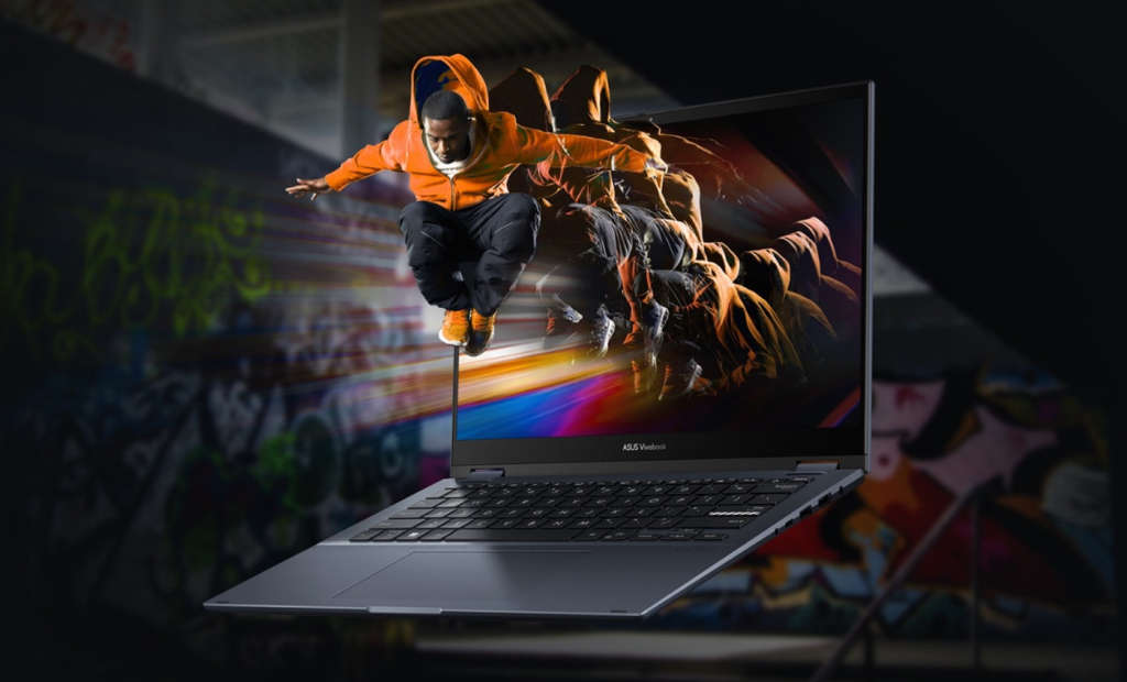 ASUS Vivobook S 14 Flip  Ryzen 7-5800H 16GB RAM  1TB SSD 14` WQXGA Touchscreen Win11