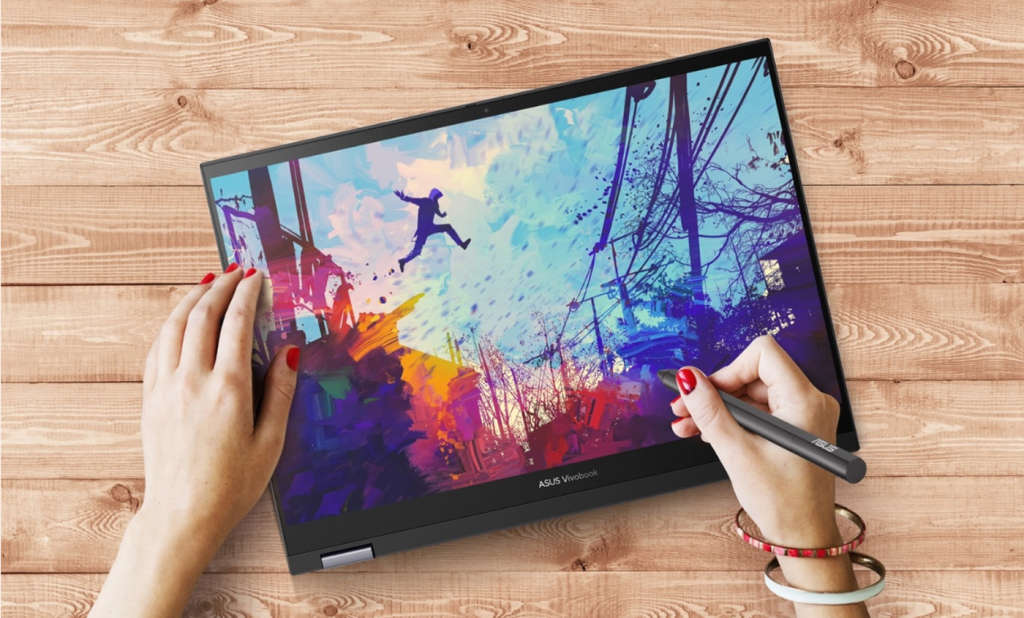 ASUS Vivobook S 14 Flip  Ryzen 7-5800H 16GB RAM  1TB SSD 14` WQXGA Touchscreen Win11