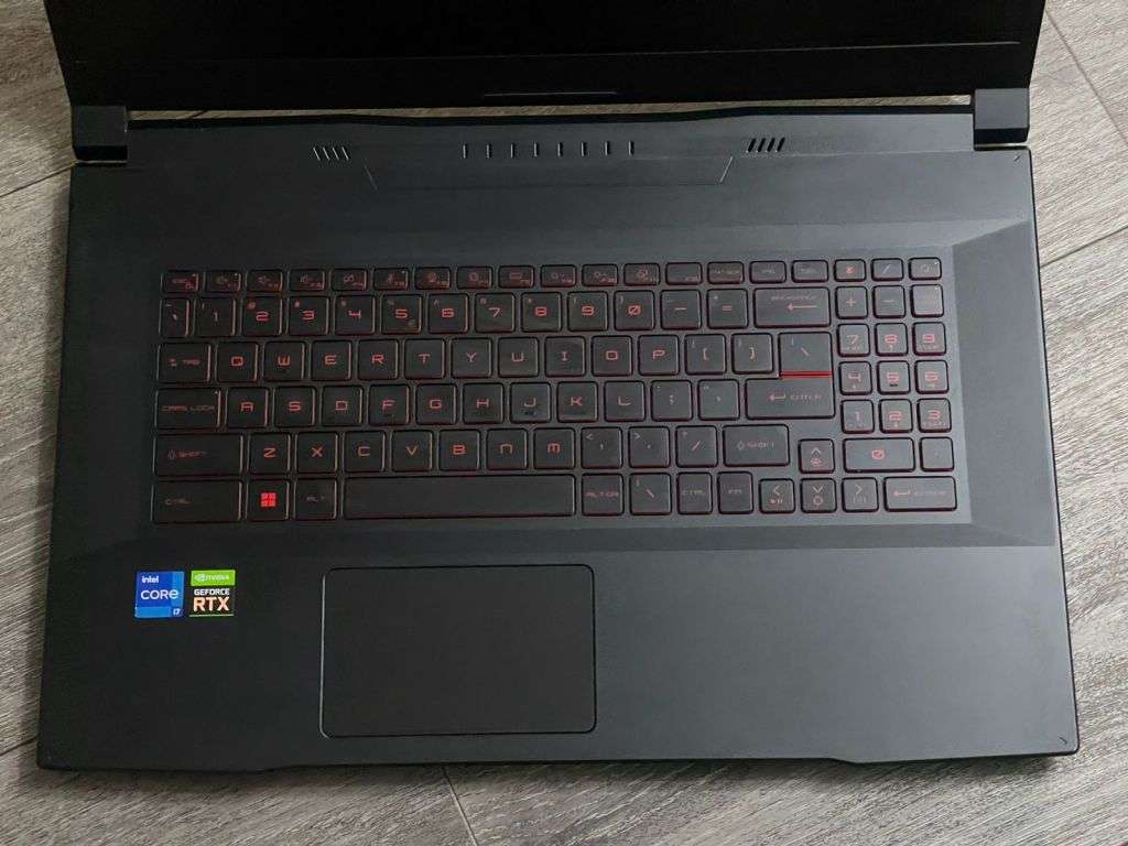 MSI KATANA GF76 11UE GAMING LAPTOP 11th Gen CORE I7 16GB DDR4 512GB NVMe SSD 17.3 FHD 6GB RTX 3060