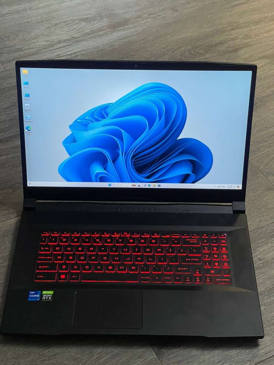 MSI KATANA GF76 11UE GAMING LAPTOP 11th Gen CORE I7 16GB DDR4 512GB NVMe SSD 17.3 FHD 6GB RTX 3060
