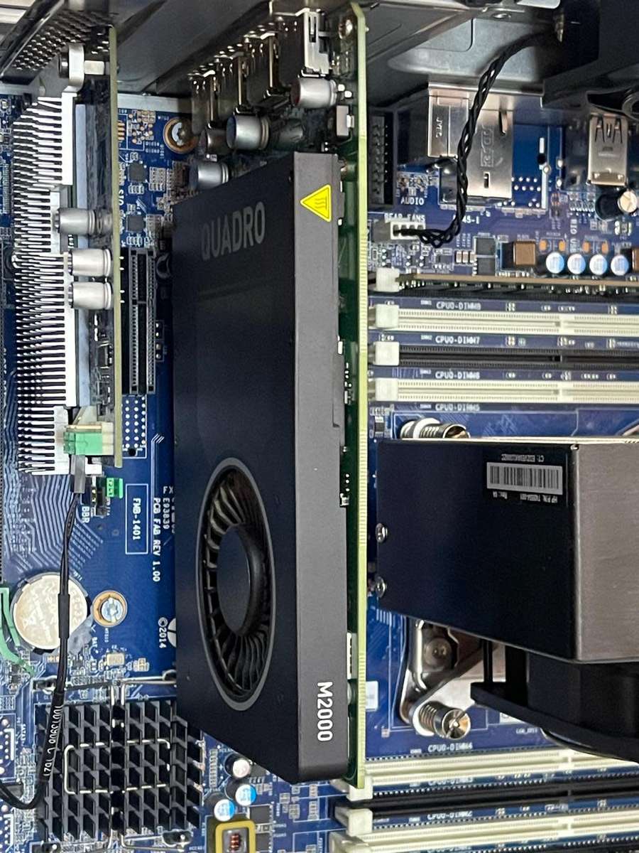 HP Z440 WORKSTATION | INTEL XEON  | 32GB DDR4 |  512GB SSD | 4GB M2000 NVIDIA QUADRO