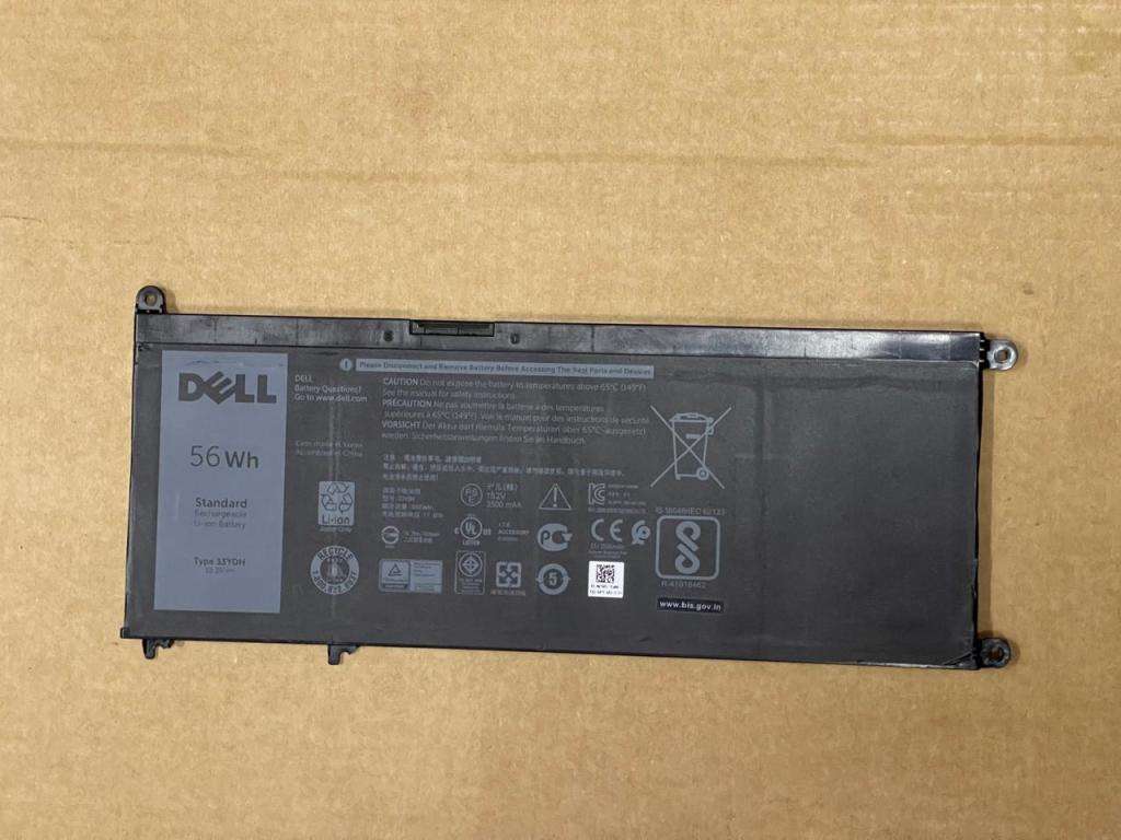 Dell 56Wh Battery (TYPE: 33YDH) 56Wh 15.2v (Dell Latitude 3490, Inspiron 15-7577, Latitude 13-3380)