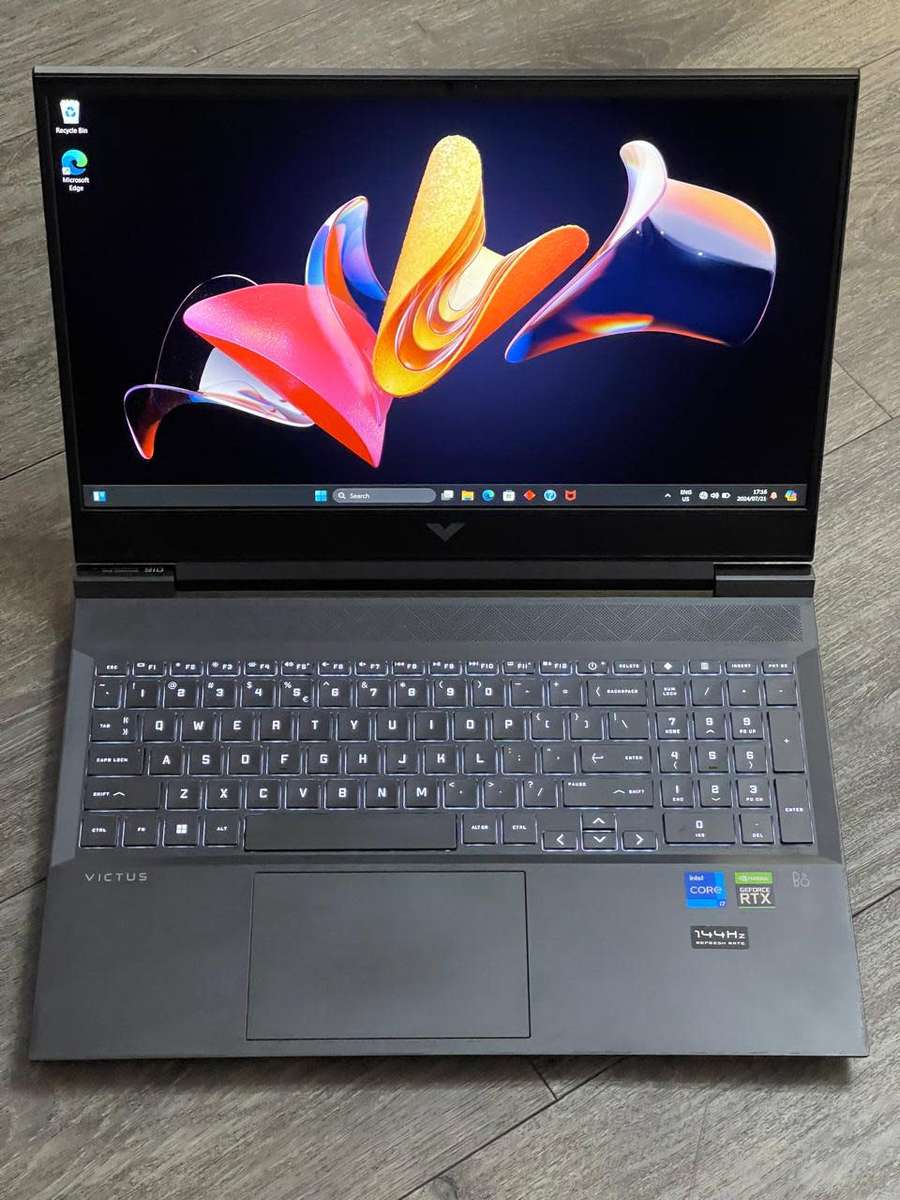 HP  VICTUS 16 GAMING | 4GB NVIDIA RTX 3050 Ti | 11th GEN CORE i7-11800H | 16GB RAM | 512GB SSD WIN11