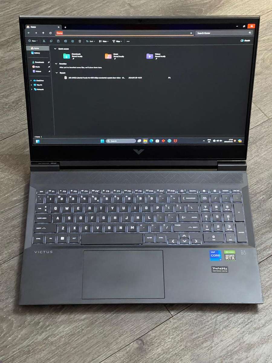 HP  VICTUS 16 GAMING | 4GB NVIDIA RTX 3050 Ti | 11th GEN CORE i7-11800H | 16GB RAM | 512GB SSD WIN11