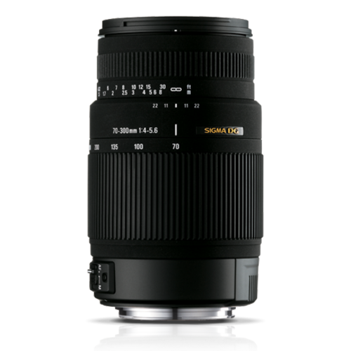SIGMA 70-300mm LENS F/4-5.6 DG FOR CANON
