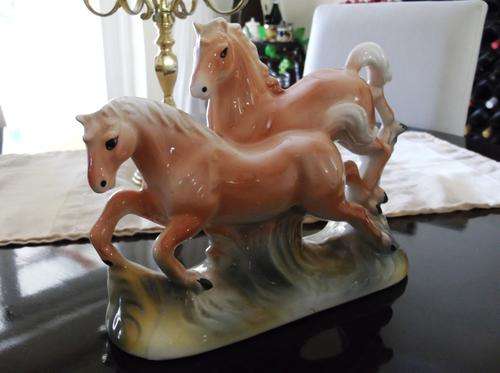 Large Ornament of Horses Galloping